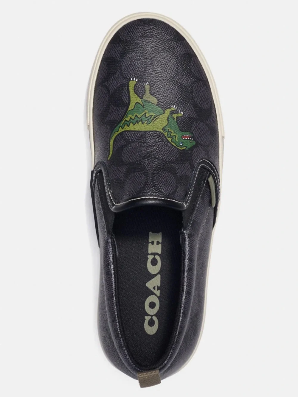 Coach Signature Rexy Shoes sz 8.5 D Black NEW